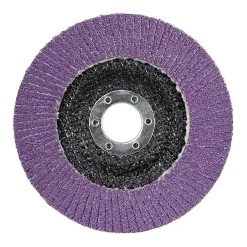 3M Disqueà lamelles 769F, plateau en fibre de verre plat,⌀ 125 mm, Grain: 40