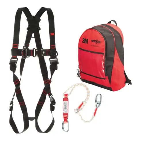 3M FALL PROTECTION Kit antichute Pontsélévateurs, Longueur: SET m