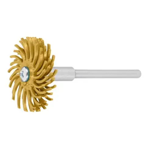 3M SCOTCH -BRITE Bristle-Brush Type C⌀ 25 mm jeu de 24 pièces,⌀ tige 3 mm, RB-ZB, Grain: 80