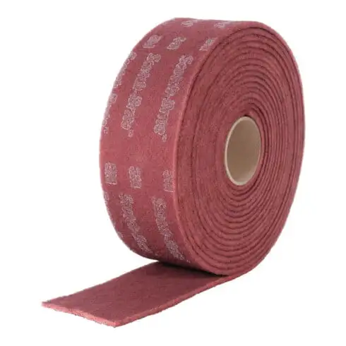 3M SCOTCH -BRITE Rouleau nylon CF-PRO, 100 mm x 10 m, Structure du nylon: 280