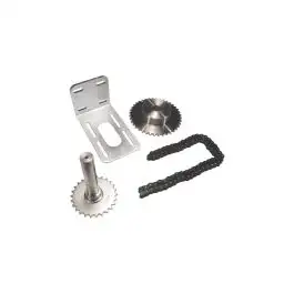 Système de transmission à chaîne portes sectionnelles