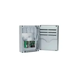 Boîtier avec carte et emplac. pour logement batteries