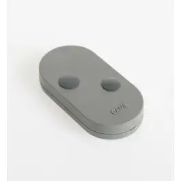 Transmetteur 2 canaux double fréquence rolling code gris