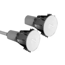 2 x Contacts encastrables Diamètre 22 cable 1,2 métres