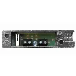 2 contacts Aluminium à câbler alarme + autoprotection