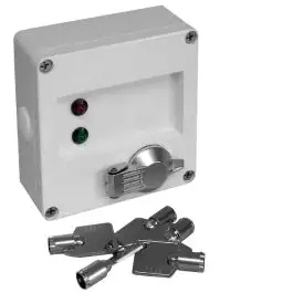 Boitier de commande à clés extérieur