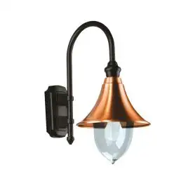 Appl. lamparo cuivre/noir