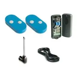 Boîtier à fixer au mur avec visière pour 2 modules