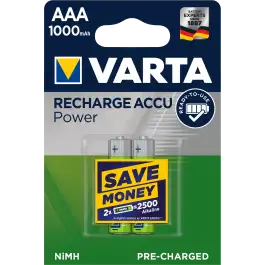 ACCU Power R2U HR03/AAA 1000 mAh. Blister x2