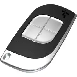 Transmetteur TTS quadricanal double fréquence rolling code