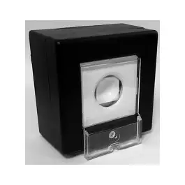 Bouton d'appel d'urgence PPMS filaire couleur Noir 1 contact d'alarme & d'AP