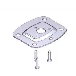 Base colonnette - DIR-L 52 X 38 mm