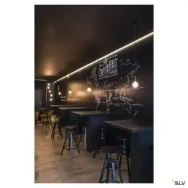 FITU, patère, intérieure, 5 passe-fils, ronde, chrome