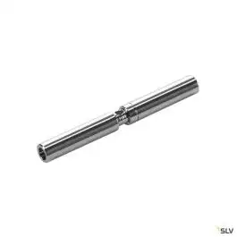 Tendeurs intermédiaires pour câble tendu T.B.T, chrome, 2 pièces