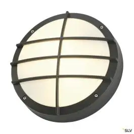 BULAN GRID, applique et plafonnier extérieur, anthracite, E27, 2x 25W max, IP44