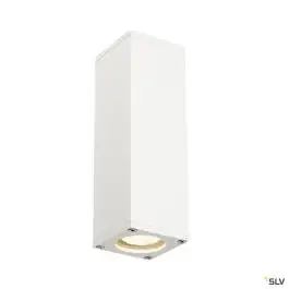 THEO UP/DOWN, applique extérieure, blanc, GU10/QPAR51, 2x 35W max, IP44