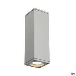 THEO UP/DOWN, applique extérieure, gris, GU10/QPAR51, 2x 35W max, IP44
