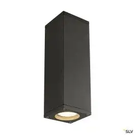 THEO UP/DOWN, applique extérieure, anthracite, GU10/QPAR51, 2x 35W max, IP44