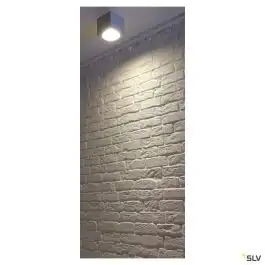 BIG THEO, plafonnier extérieur, anthracite, GU10/QPAR111, 75W max, IP44