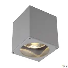 BIG THEO, plafonnier extérieur, gris, GU10/QPAR111, 75W max, IP44