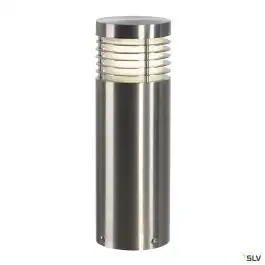 VAP SLIM 30, borne extérieure, inox brossé, E27, 20W max, IP44, inox 304