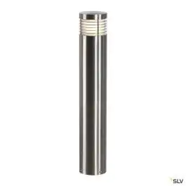 VAP SLIM 60, borne extérieure, inox brossé, E27, 20W max, IP44, inox 304