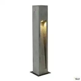 ARROCK STONE 75, borne extérieure, gris, LED, 9W, 3000K, IP55, basalte, inox 304