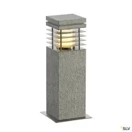 ARROCK GRANITE 40, borne, granit, poivre & sel, E27, max. 15W