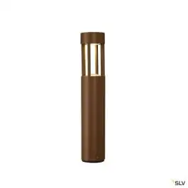 SLOTS 45, borne extérieure, fonte rouillée, LED, 6,3W, 3000K, IP44