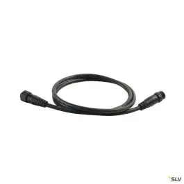 Câble de connexion, extérieur, 100 cm, noir