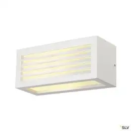 BOX-L, applique extérieure, blanc, E27, 18W max, IP54