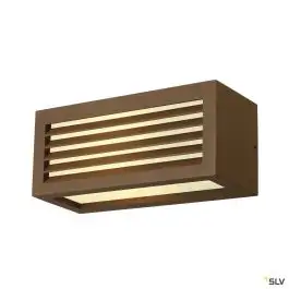 BOX-L, applique extérieure, rouille, E27, 18W max, IP54