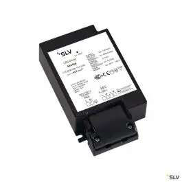 Alimentation LED, intérieur, noir, 40W, 700mA, serre-câble inclus