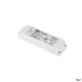 Alimentation LED, intérieur, blanc, 40W, 1050mA, serre-câble inclus, variable