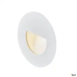 WORO, encastré mural intérieur, blanc mat, LED, 1,2W, 3000K