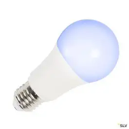 Source LED A60, E27, blanc, 9W, RGBW, smart, variable