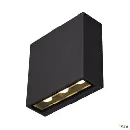 BIG QUAD UP/DOWN, applique extérieure, anthracite, LED, 8,2W, 3000K, IP54