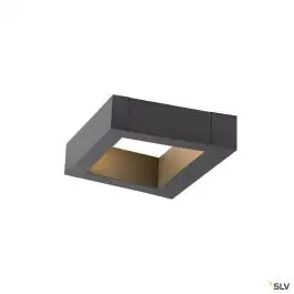 BOOKAT, applique ext, anthracite, LED, 15W, 3000/4000K, IP65, interrupteur CCT