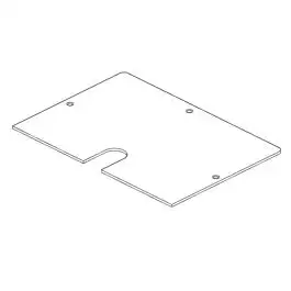 770n - couvercle pour caisson inox 490110.