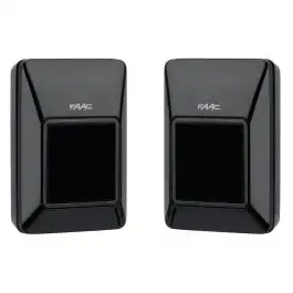 xp30 - photocellules filaires, noires, murales ou encastrables.