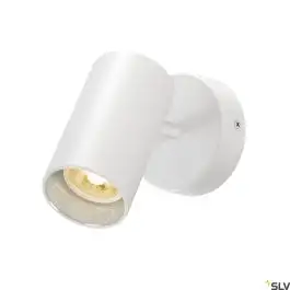ASTO TUBE, applique et plafonnier, cylindrique, GU10, 1x max. 10 W, blanc