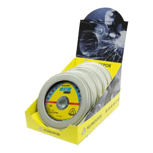 A 60 EX Disques à tronçonner Klingspor 125 x 1 x 22,23 mm plat