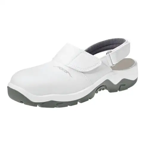 ABEBA Chaussures de sécurité, sabots blanc/gris 2120, SB, Pointure UE: 39