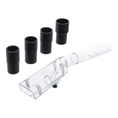 Accessoire d’aspiration pour pistolet pneumatique de nettoyage petit avec 4 adaptateurs pour art. 70150 BGS