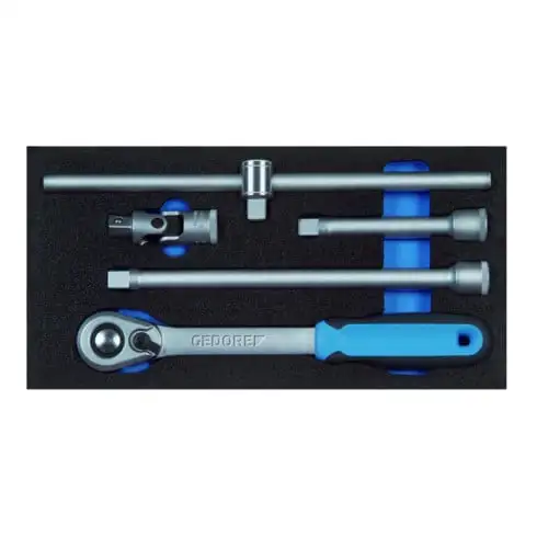 Accessoires Gedore 1500 CT1-1993 U-20 pour prises 1/2'' dans Check-Tool-Module 5 pcs.