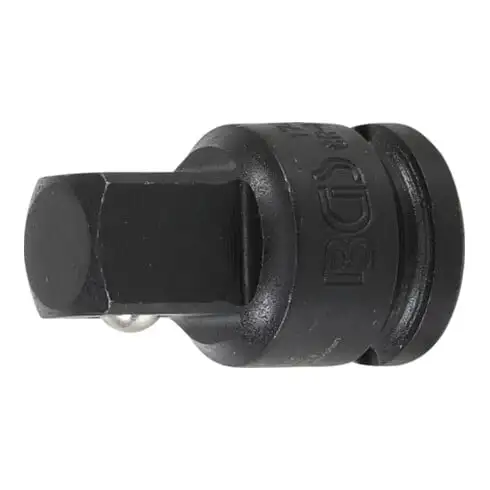 Adaptateur de clé à douille à choc femelle 10 mm (3/8") - mâle 12,5 mm (1/2") BGS