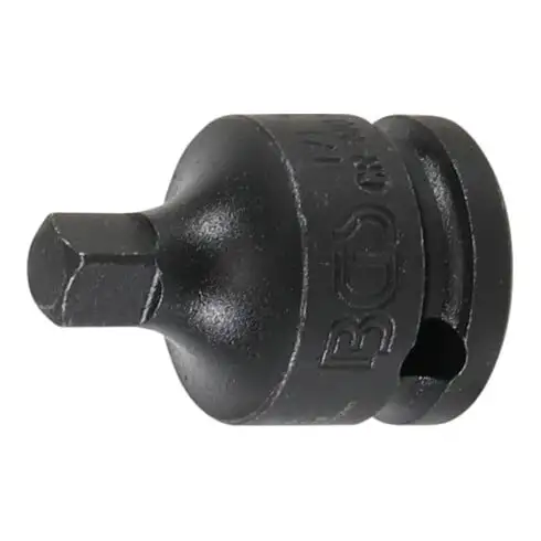 Adaptateur de clé à douille à choc femelle 10 mm (3/8") - mâle 6,3 mm (1/4") BGS
