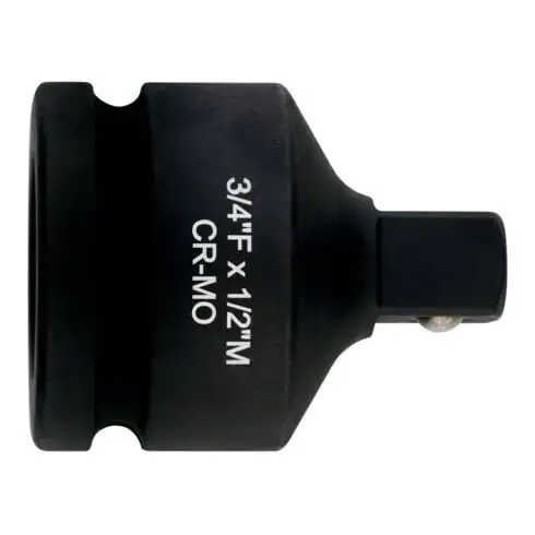 Adaptateur Metabo 3/4" à 1/2", résistant aux chocs
