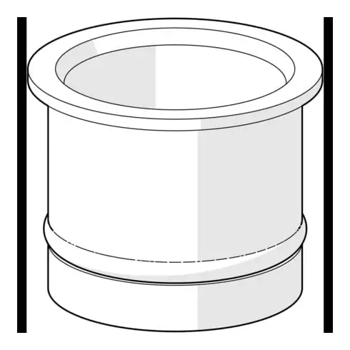 Adaptateur plastique Hansa 10 pièces