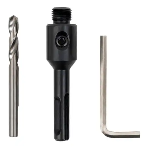 Adaptateur SDS Plus STIER 1/2" 20 UNF pour scies cloches 14-32 mm avec clé à 6 pans creux